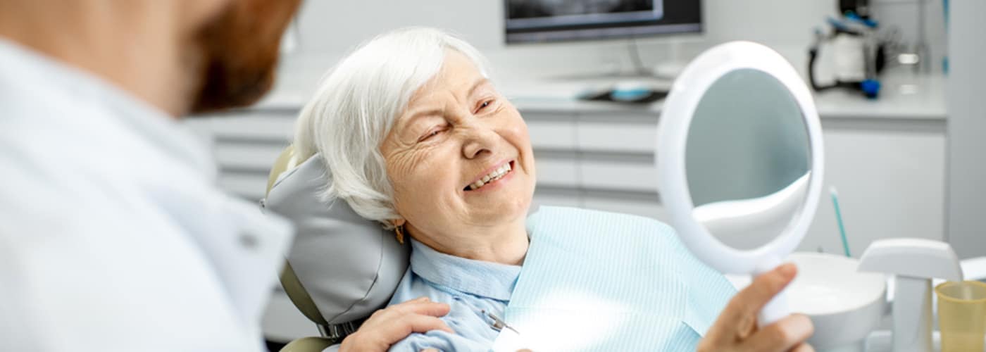 Elderly Woman with Beautiful Smile — Your Holistic Dentists in Casuarina, NSW