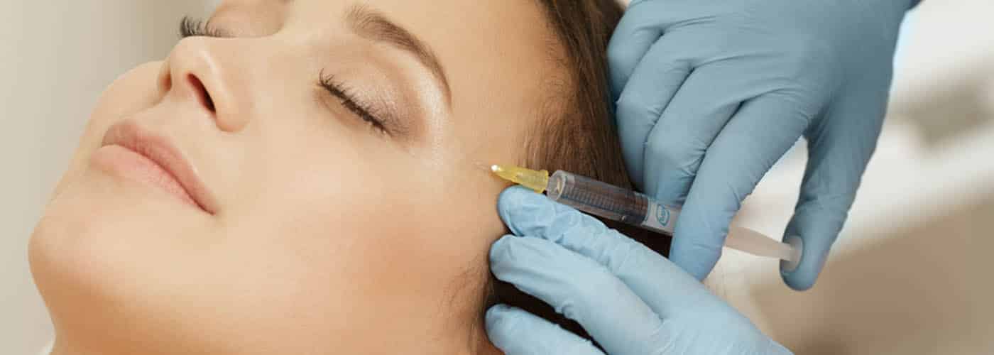 Woman Getting Facial Injection — Your Holistic Dentists in Casuarina, NSW