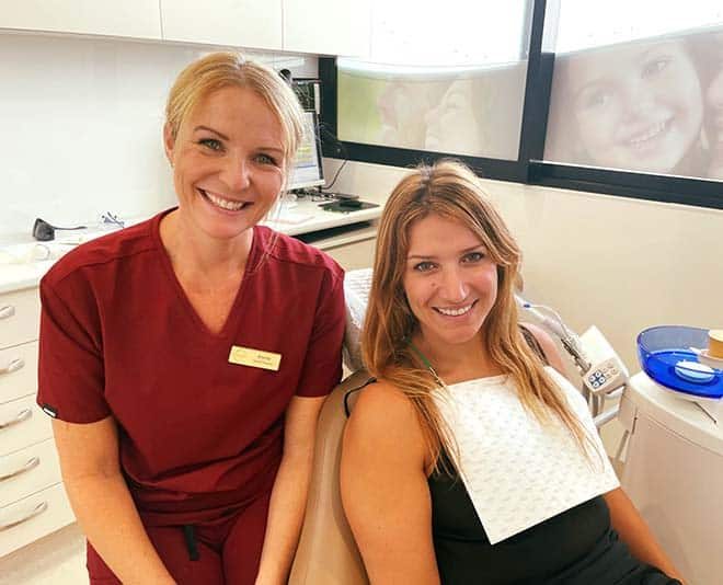 Dentist and Patient Smiling — Your Holistic Dentists in Casuarina, NSW