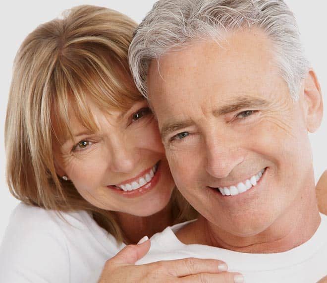 Elderly Couple Smiling — Your Holistic Dentists in Casuarina, NSW