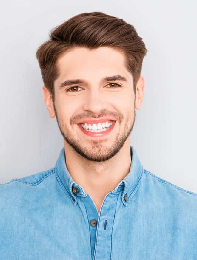 Happy Man with Beaming Smile — Your Holistic Dentists in Casuarina, NSW