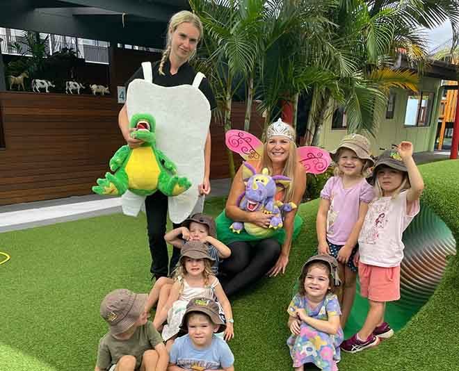 Kids Playing with Dentist — Your Holistic Dentists in Casuarina, NSW