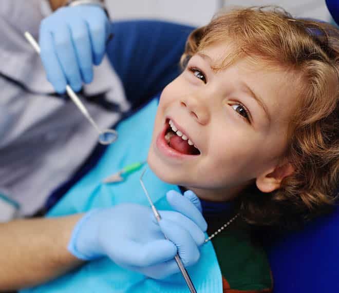Little Kid with Gap in Teeth — Your Holistic Dentists in Casuarina, NSW